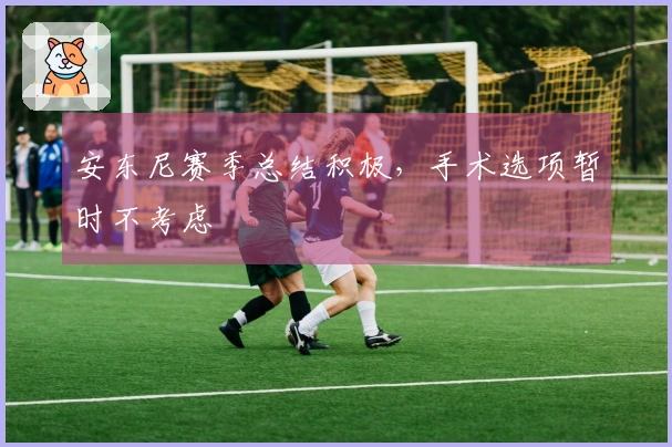 安东尼赛季总结积极，手术选项暂时不考虑